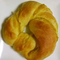 まさやん☆'s cooksnap of when they made かぼちゃのねじりパン.