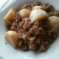 EEEeimey's cooksnap of when they made じゃがいもとひき肉のとろーり煮込み.