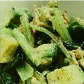 自炊333's cooksnap of when they made アボカド＋小松菜＋ツナ和え炒め.