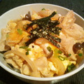 むちにゃ's cooksnap of when they made めんつゆで簡単にふわとろ半熟★親子丼★.