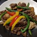みどりの首輪's cooksnap of when they made 牛肉とインゲンのオイスターソース炒め.