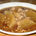 ひなもん's cooksnap of when they made 大根と豚ひき肉のとろっと煮物.