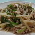 hi—co's cooksnap of when they made ★じゃがいもとピーマンの中華風炒め物★.