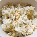 kawakoyu's cooksnap of when they made あさりご飯.