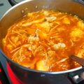 chaiko５'s cooksnap of when they made キムチと豚肉のあったかスープ♪.