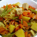 あーちゃん0220's cooksnap of when they made 切り干し大根と高野豆腐とジャガイモの煮物.