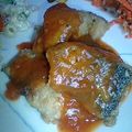 あぷち's cooksnap of when they made サバのから揚げ（ピリ辛ソース添え）.