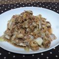 あつき翔's cooksnap of when they made キャベツとツナの卵とじ（白菜ＯＫ）ク・普.
