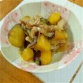 叉夜。's cooksnap of when they made さつまいもと豚肉の炒め煮.