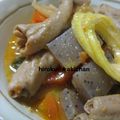 ako213's cooksnap of when they made 味噌でつくるモツ煮込み.