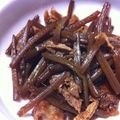 momochi910's cooksnap of when they made 芋づるのきゃらぶき風.
