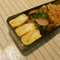 m@n@'s cooksnap of when they made ハムとチーズの卵焼き.