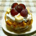 幸福な食卓's cooksnap of when they made 水切りヨーグルトで♡一歳バースデーケーキ.