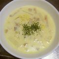 nasu13's cooksnap of when they made 白菜のミルクスープ.