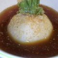 はらペコちゃん's cooksnap of when they made ゴマ汁のふろふきカブ.