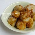 crehaakane's cooksnap of when they made ほっこり美味しい！里芋の甘味噌がらめ.