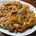 Akarin♪'s cooksnap of when they made 簡単！　豚肉と野菜のケチャップ炒め.