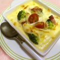 NAGANO久留米's cooksnap of when they made 簡単☆早いｸﾘｰﾑｺｰﾝでｸﾞﾗﾀﾝ♪.