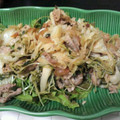 大西あけみ's cooksnap of when they made 豆苗と豚肉の塩麹マヨ炒め。.