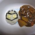 nontan1225's cooksnap of when they made ★キャラ弁★ウルトラセブンおにぎり♪.