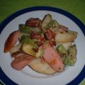 Jock's cooksnap of when they made アボカドぽてとの味噌バターふうみ.
