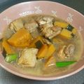 めかにか's cooksnap of when they made 簡単ヘルシー☆鶏肉と南瓜のさっぱり煮.