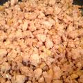 みゅーたんみゅー's cooksnap of when they made 塩麹☆鶏そぼろ.