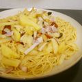 そらてんママ's cooksnap of when they made ◆じゃがいもとベーコンのトマトパスタ◆.