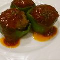 我輩は子猫である's cooksnap of when they made ピーマンの肉詰め.