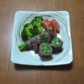 はちきんかつお's cooksnap of when they made 菜の花✿牛肉巻き.