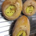 こずっぺ's cooksnap of when they made 見た目もそっくり！さつまいもパン.
