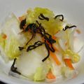 miino's cooksnap of when they made 一晩でおいしい♪白菜漬.