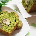 naru＊café's cooksnap of when they made ♡抹茶のパウンドケーキ渋皮煮入り♡.