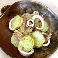 りえれいまま's cooksnap of when they made イカとジャガイモのジェノベーゼソース炒め.