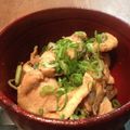Olz1967's cooksnap of when they made 鶏むね肉とまいたけの味噌炒め.