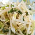 ハーフのマミー's cooksnap of when they made もやしのナムル.