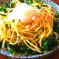 miino's cooksnap of when they made 鮭とほうれん草の焼きパスタ.