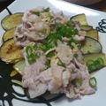 eiriustust's cooksnap of when they made 豚肉になすび敷きました.