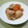 ワイワイコンビ's cooksnap of when they made 鶏肉と大根の煮物・圧力鍋.
