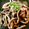 michiyo36's cooksnap of when they made いかと舞茸のマヨ炒め✿.