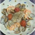 笑しゃん's cooksnap of when they made 魚介が美味しい～♪簡単アクアパッツァ.
