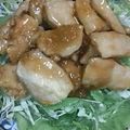 あざらしの赤ちゃん's cooksnap of when they made 鳥の照り焼き.