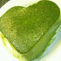 haturi's cooksnap of when they made 簡単おいしい☆抹茶ババロア.