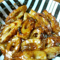 みっぴ102's cooksnap of when they made 簡単もう一品！ちくわの蒲焼き.