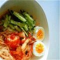 ぴょん☆'s cooksnap of when they made ◆暑い夏に！韓国風ピリ辛ビビンそうめん◆.
