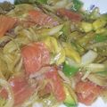 サヨゲ's cooksnap of when they made アボカドとサーモンの＊和風マリネ＊.