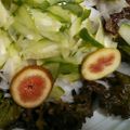 ままんき's cooksnap of when they made イチヂクのシーザーサラダ.