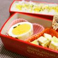 yukanosuke's cooksnap of when they made お弁当にいかが？おむすび山で味付きゆで卵.