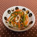 龍青空ママ's cooksnap of when they made 時短！ピーマン人参ちくわの塩昆布ごま和え.