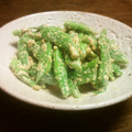 Rins's cooksnap of when they made 我が家の簡単！インゲン☆マヨ胡麻和え.